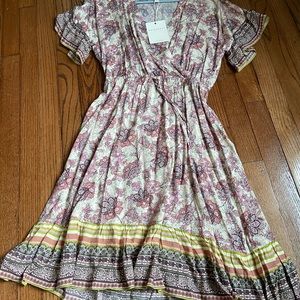 Women’s flower dress- Downeast basics NWT